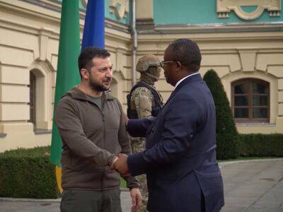 В Киев приехал первый лидер африканского государства после начала войны против России – Зеленский