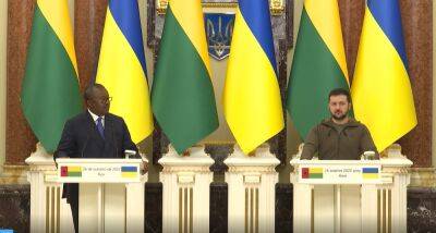 Глава Гвинеи-Бисау после встречи с Путиным говорил в Киеве о диалоге. Зеленский ответил