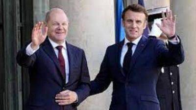 Франция - ФРГ: встреча Макрона и Шольца в Париже