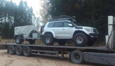 Литва відправила в Україну броньовані позашляховики та іншу техніку для ЗСУ