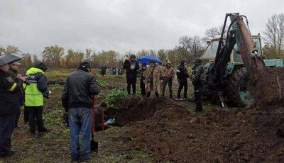 На Харківщині виявили братську могилу з українськими військовими