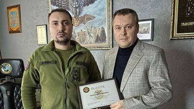 Предприниматель и меценат Андрей Мацола получил благодарность от Кирилла Буданова
