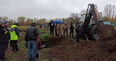 На Харьковщине обнаружили еще одно массовое захоронение