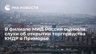 Филиал МИД России назвал слухи об открытии торгпредства КНДР в Приморье конспирологией