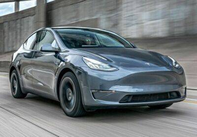 Электрокроссовер Tesla Model Y в сентябре 2022 года впервые стал бестселлером в Европе