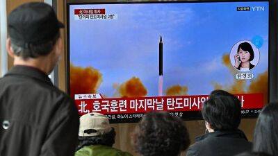 КНДР снова запустила ракеты в сторону Японского моря