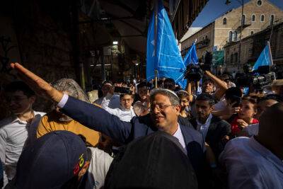 Опрос «Кан»: 35% израильтян готовы видеть Бен-Гвира министром своего правительства
