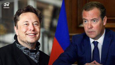 Мало было троллинга: Медведев просит Маска "завязывать" со Starlink в Украине