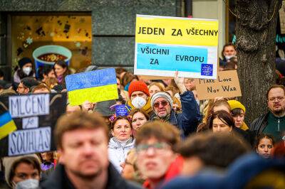 В воскресенье в Праге пройдет митинг «за Украину» и «против страха»