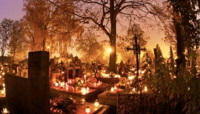 Свеча на заброшенной могиле - obzor.lt - Литва