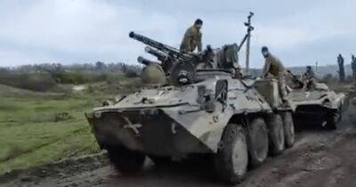 Нацгвардейцы используют редкую модификацию БТР-3Е в боях с оккупантами (видео)