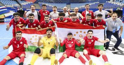 Сборная Таджикистана по футзалу вышла в четвертьфинал Кубка Азии-2022
