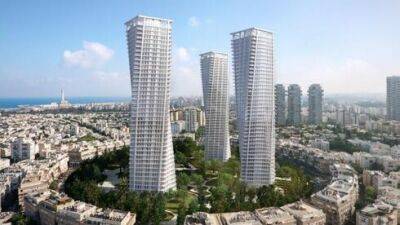 На самой большой площади Израиля построят спиральные небоскребы