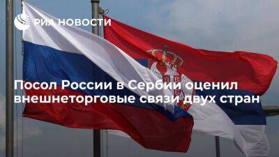 Посол Боцан-Харченко: Россия заняла четвертое место среди внешнеторговых партнеров Сербии