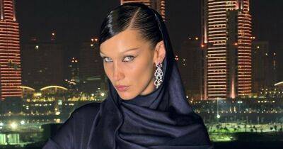 Белла Хадид предстала в стильном образе с восточными мотивами (фото)