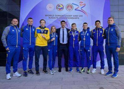 Українські каратисти здобули п’ять нагород молодіжного чемпіонату світу