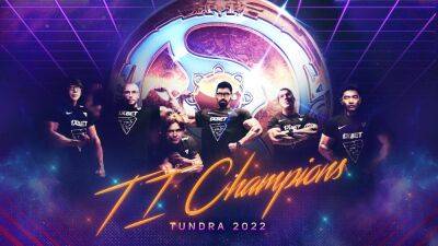 Tundra Esports стала победителем чемпионата The International 2022 по Dota 2 и получила $8,5 млн призовых