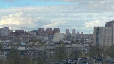 Боевики заявляют, что возле "дома правительства" в Донецке упал снаряд