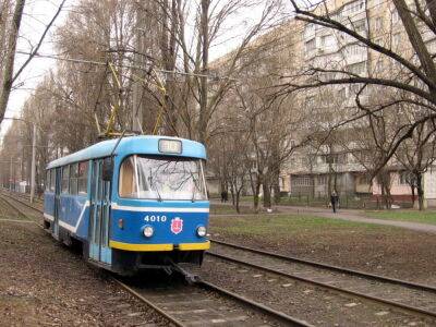В Одессе сократили маршрут 10-го трамвая