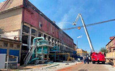 Пожар на заводе "Максам Чирчик" потушен. Появились данные о двух пострадавших рабочих. Фото