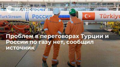 Источник: проблем в переговорах Турции и России по газу нет, все основывается на доверии