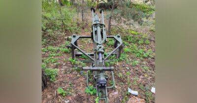 Украинские военные затрофеили редкий 120-мм миномет "Сани" (фото)