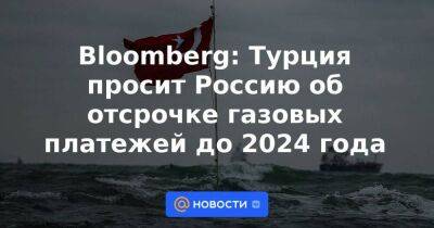 Bloomberg: Турция просит Россию об отсрочке газовых платежей до 2024 года