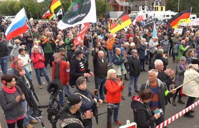 В Германии демонстрации охватили сотни городов – все дело в экономических войнах и энергетическом кризисе