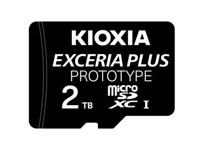 Kioxia разработал прототип карты памяти microSDXC емкостью 2 ТБ