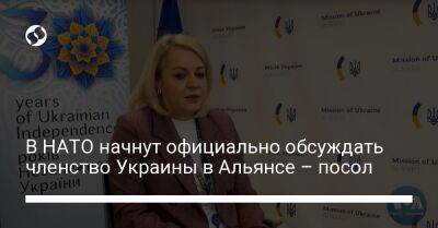 В НАТО начнут официально обсуждать членство Украины в Альянсе – посол - liga.net - Украина
