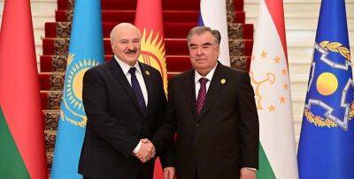 Александр Лукашенко - Эмомали Рахмону: искренне благодарен за ваш конструктивный подход к развитию белорусско-таджикских отношений