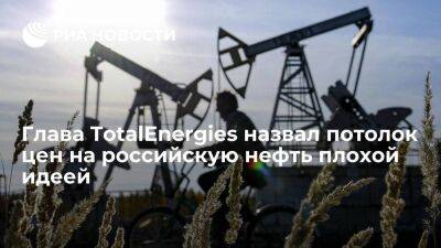 Глава TotalEnergies Пуянне: введение потолка цен на российскую нефть является плохой идеей