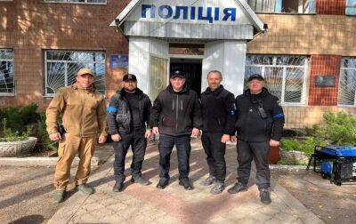 До звільненої Борівської громади Харківської області повернулася поліція