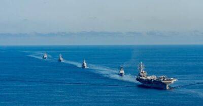 Южная Корея, США и Япония начали совместные учения в Японском море
