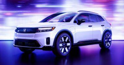 Представлен первый электрокроссовер Honda: он станет "зеленой" альтернативой CR-V (видео)