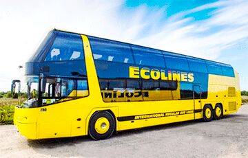 Ecolines не пустит белорусов на автобусы из Польши в Украину