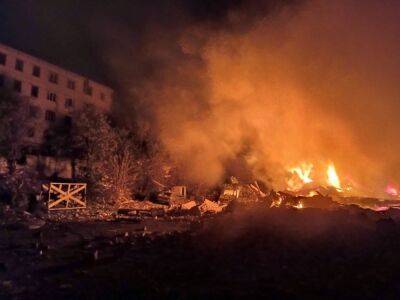Российские войска обстреляли Купянск: произошел масштабный пожар (фото)
