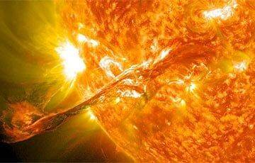 Ученые: Солнце выбросило в космос один из самых больших потоков плазмы
