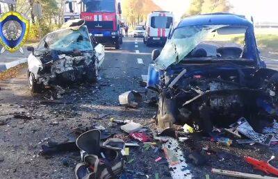 В Лидском районе в страшном ДТП погибли два водителя. Возбуждено уголовное дело - ont.by - Белоруссия - район Лидский