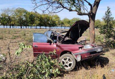 Жуткое ДТП в Одесской области: водитель разбил авто, погибла женщина