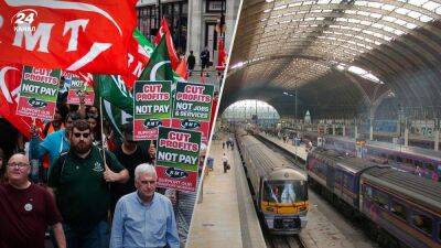 В Великобритании снова массовые забастовки: пассажиров просят избегать поездок поездами