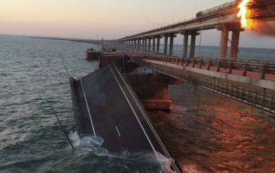 У РФ не дають прогнози щодо ремонту Кримського мосту, але заявляють про коридор через "нові регіони"