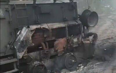 В Херсонській області ЗСУ знищили "новітній" броньовик бійців Кадирова (фото)