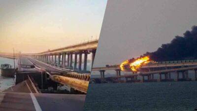 Оккупанты говорят, что на Крымский мост уже пропускают авто: паром ждут 150 грузовиков