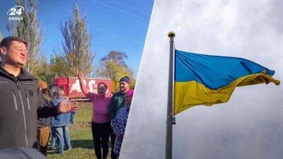 Шевченковка – под украинским флагом: кадры из освобожденного села на Херсонщине