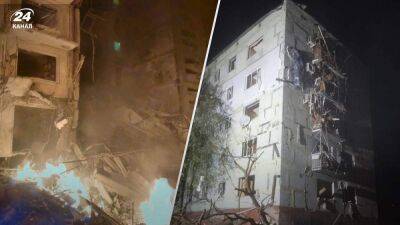 В Запорожье разрушен до основания целый подъезд в доме, есть пострадавшие: жуткие видео