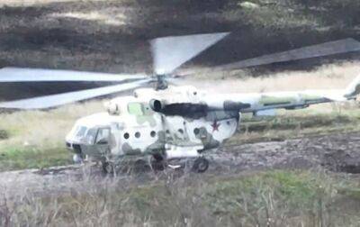 В Сети показали сбитый ВСУ российский вертолет