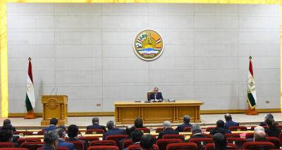 Правительство Таджикистана обсудило проект закона о Государственном бюджете на 2023 год