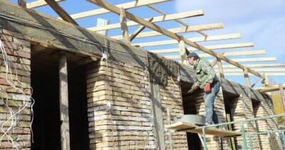 Строительство новых домов в приграничных районах Таджикистана почти завершено