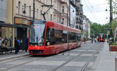 В Польше мужчина угнал трамвай и катал пассажиров - obzor.lt - Польша - Катовице